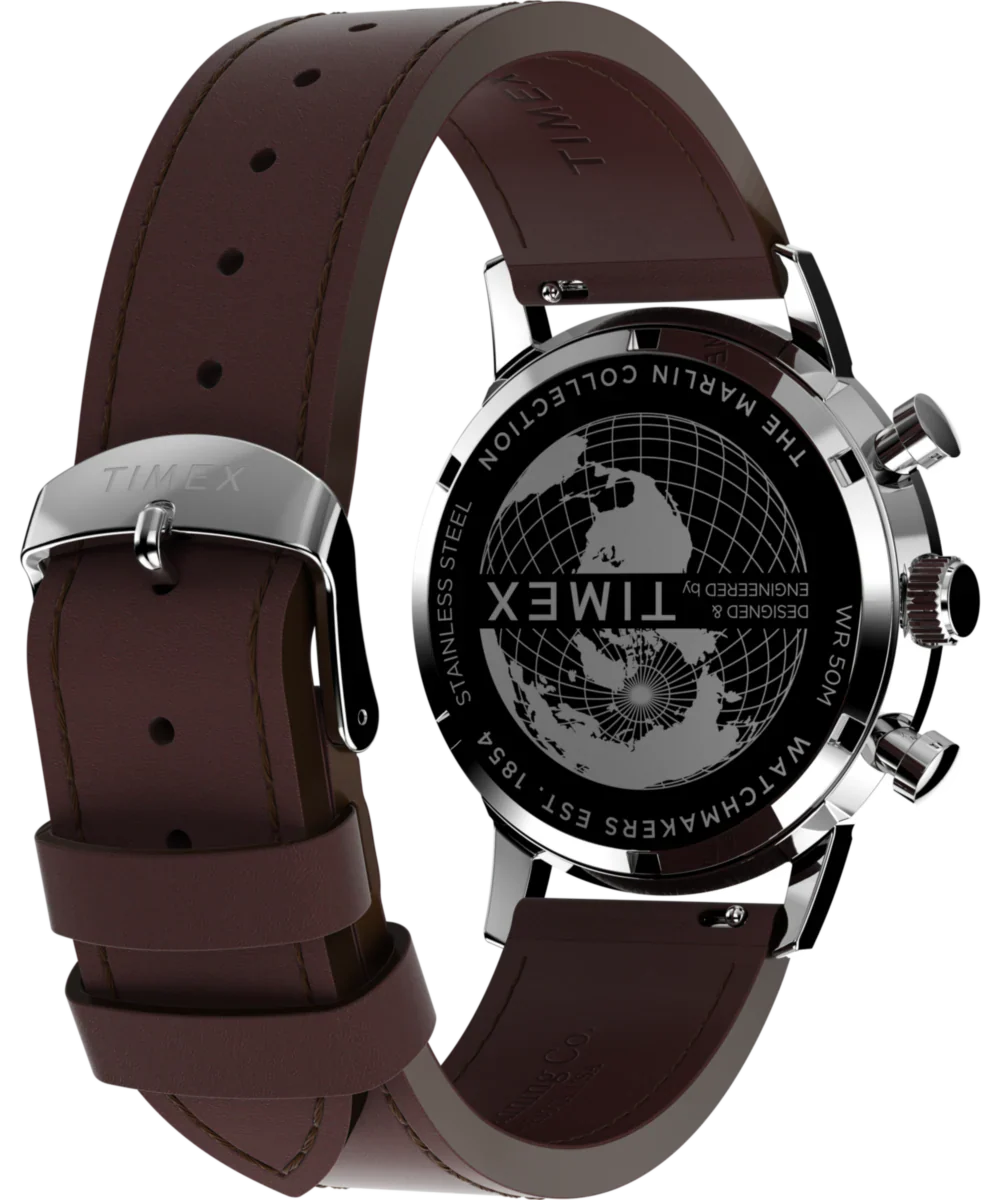 Timex Marlin de hombre pulsera de cuero – TW2W10200