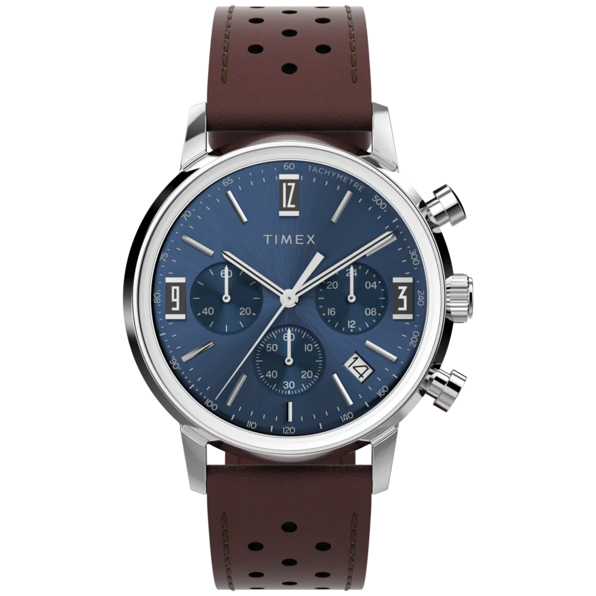 Timex Marlin de hombre pulsera de cuero – TW2W10200