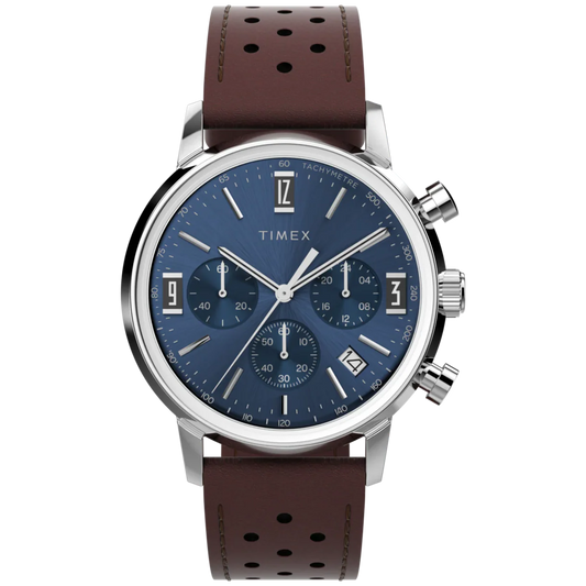 Timex Marlin de hombre pulsera de cuero – TW2W10200