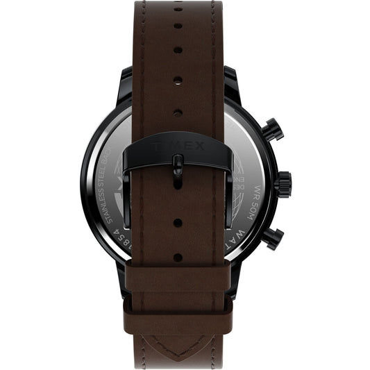 Timex Chicago de hombre pulsera de piel 45 mm – TW2W13200