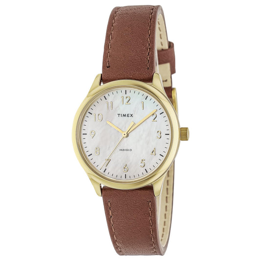 Timex de dama pulsera de piel 32 mm – TW2W15700