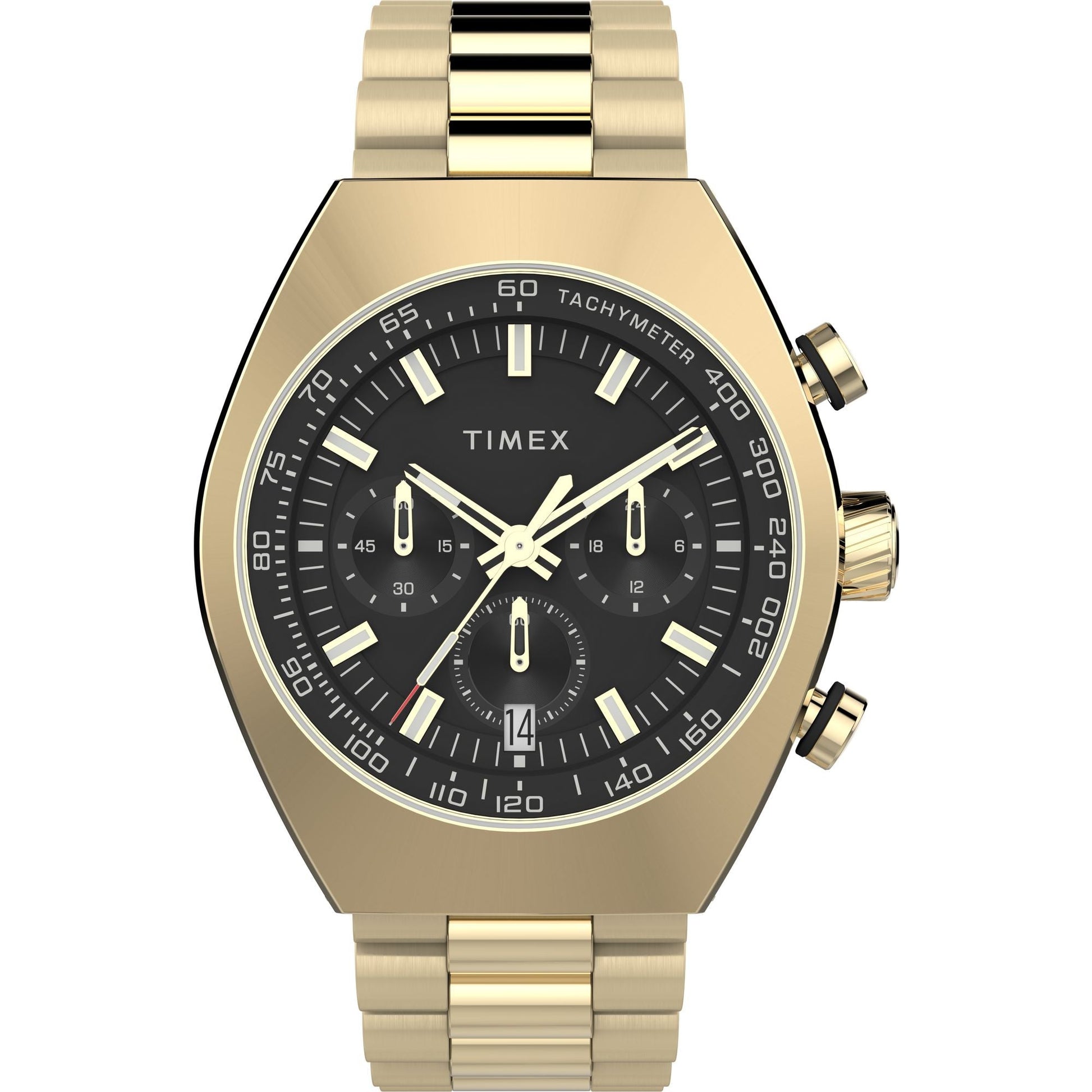 TW2W22100 Reloj Timex Legacy Tonneau de hombre pulsera de metal 42 mm