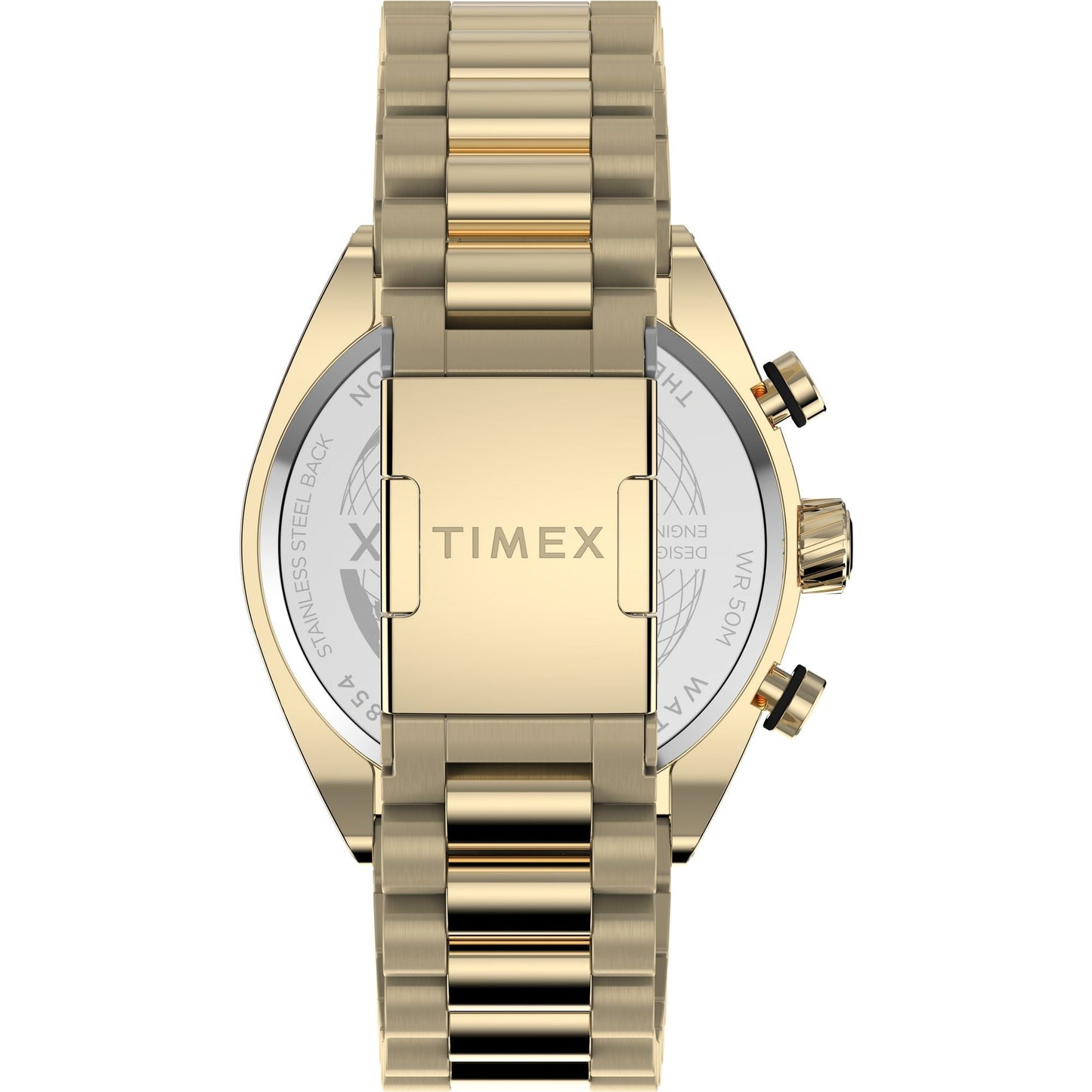TW2W22100 Reloj Timex Legacy Tonneau de hombre pulsera de metal 42 mm