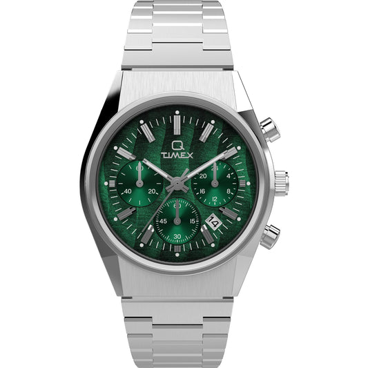 Timex Q Falcon Eye de caballero banda de metal 40 mm – TW2W33600