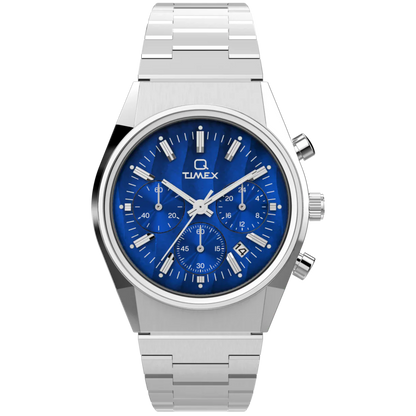 Timex Q Falcon Eye de hombre pulsera de metal – TW2W33700