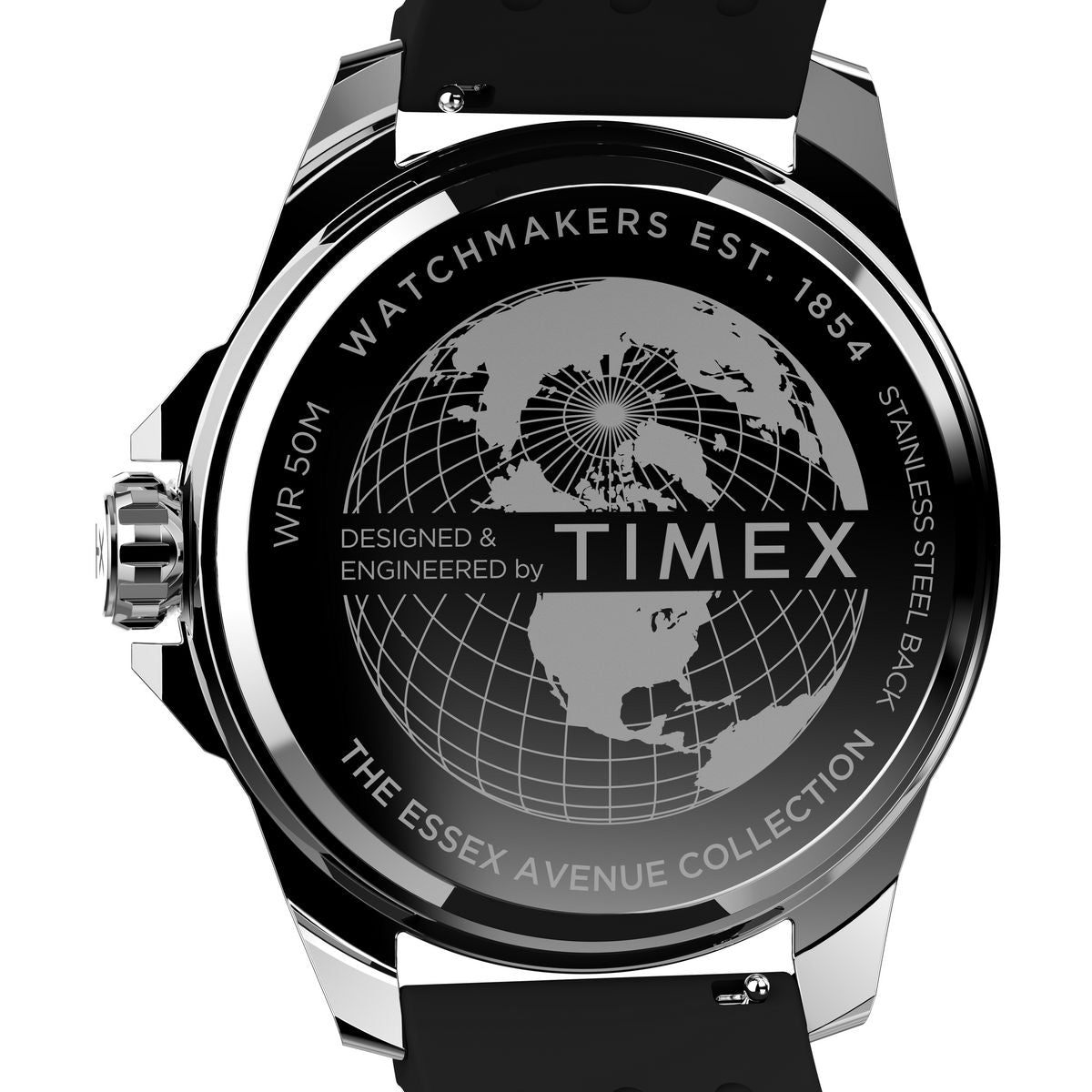 Timex Essex de hombre correa de caucho – TW2W42900