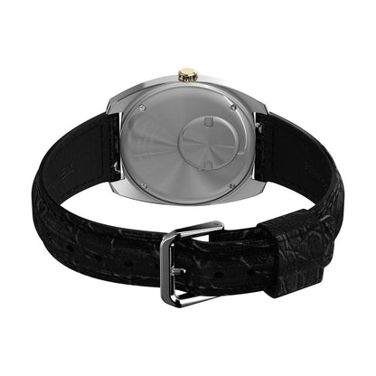 Timex Q Day/Date de hombre correa de cuero – TW2W44800