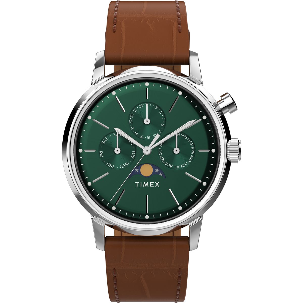 Timex Marlin de hombre correa de cuero – TW2W51000