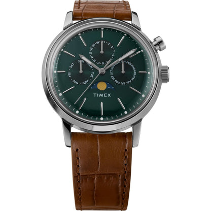 Timex Marlin de hombre correa de cuero – TW2W51000