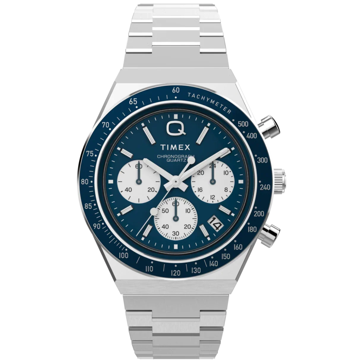 Timex Q de hombre  pulsera de metal – TW2W51600