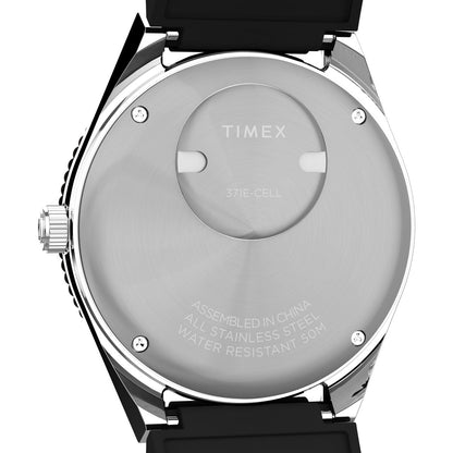 Timex Q GMT de hombre correa de resina