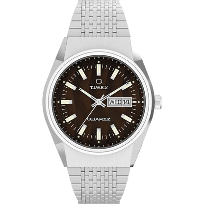 Timex Q Falcon Eye de caballero correa de metal – TW2W62400