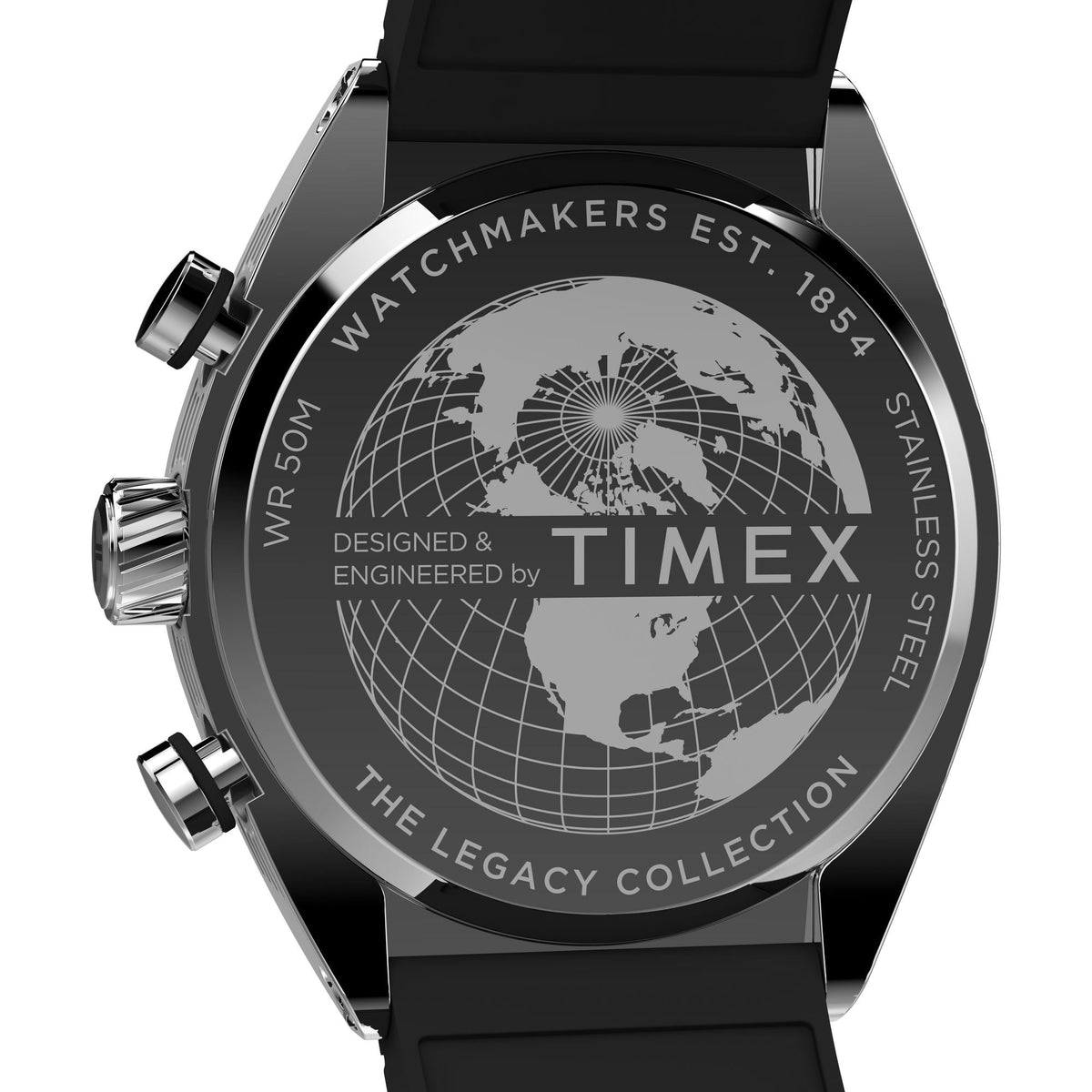Timex Legacy Tonneau de caballero pulsera de resina – TW2W64500