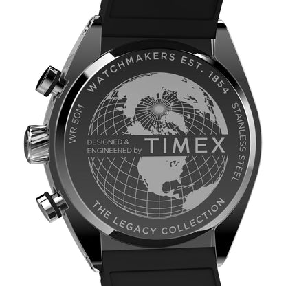 Timex Legacy Tonneau de caballero pulsera de resina – TW2W64500