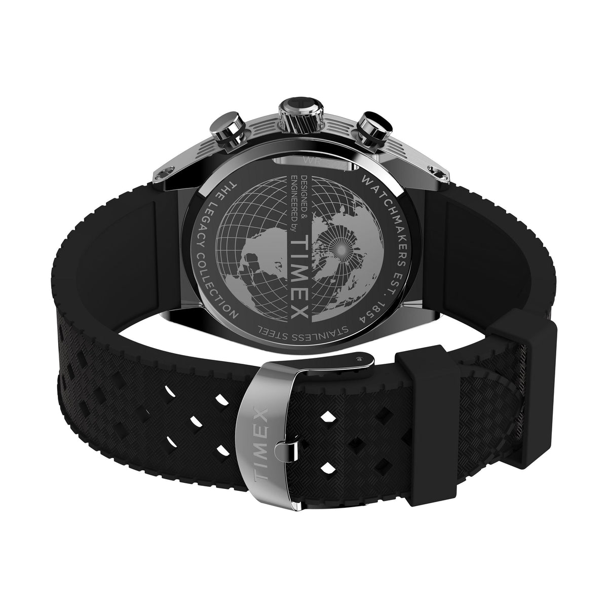 Timex Legacy Tonneau de caballero pulsera de resina – TW2W64500