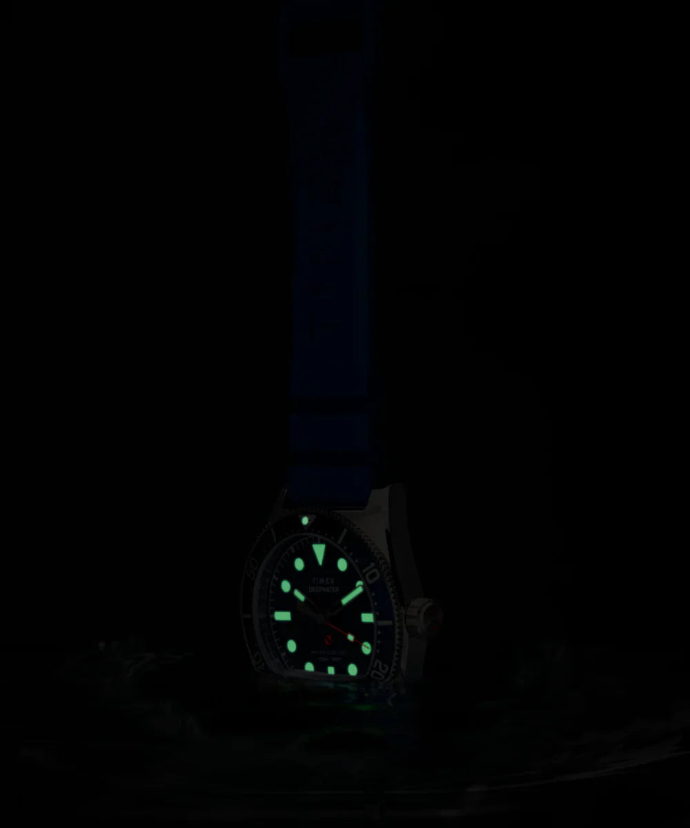 Timex Deepwater de hombre pulsera de caucho – TW2W74600