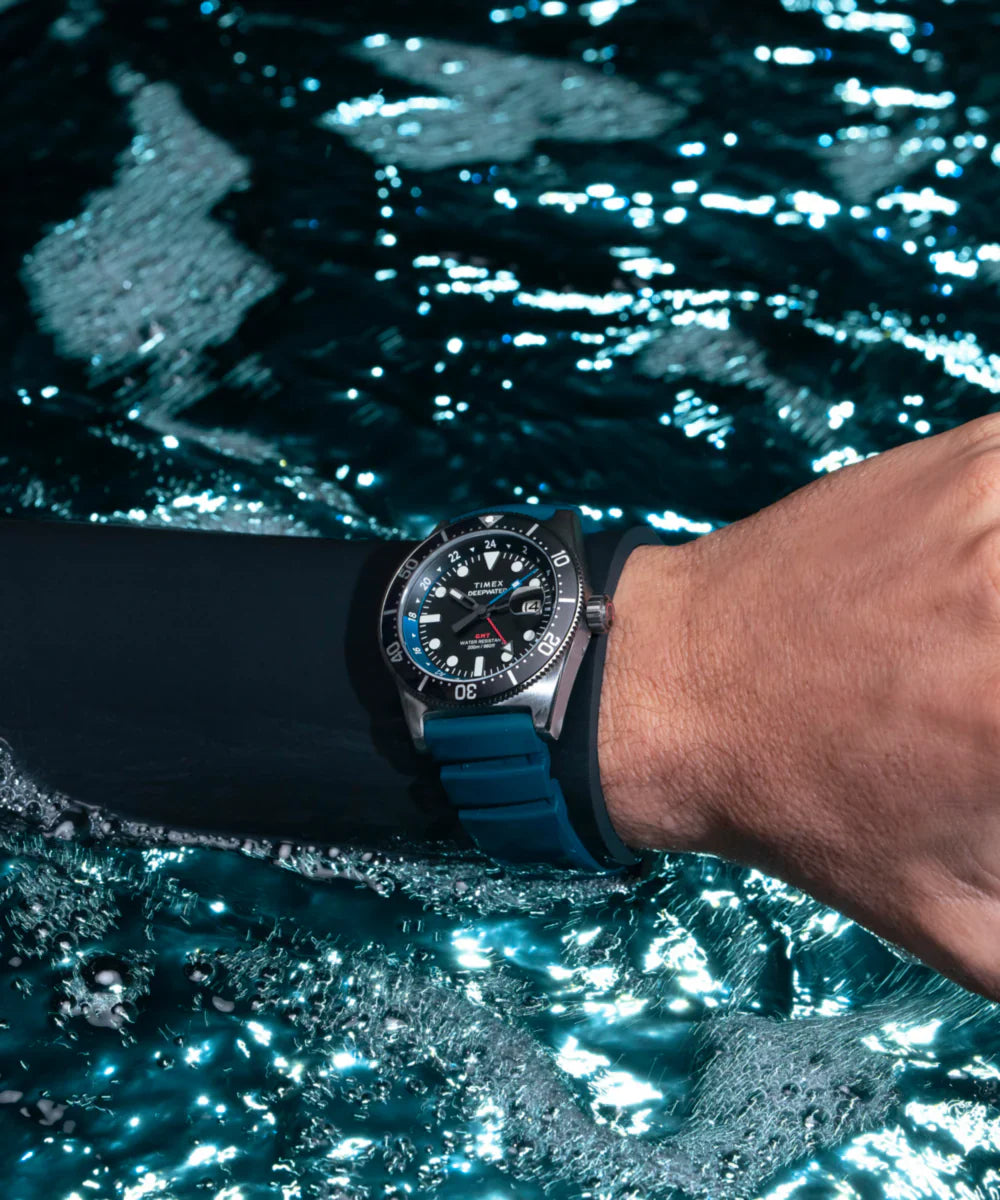 Timex Deepwater de hombre pulsera de caucho – TW2W74600
