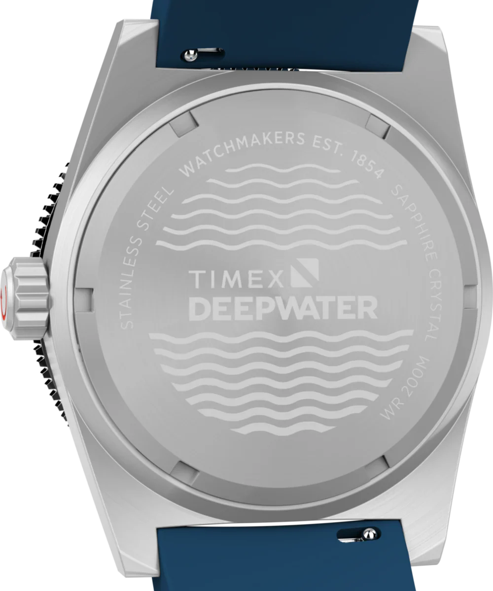 Timex Deepwater de hombre pulsera de caucho – TW2W74600