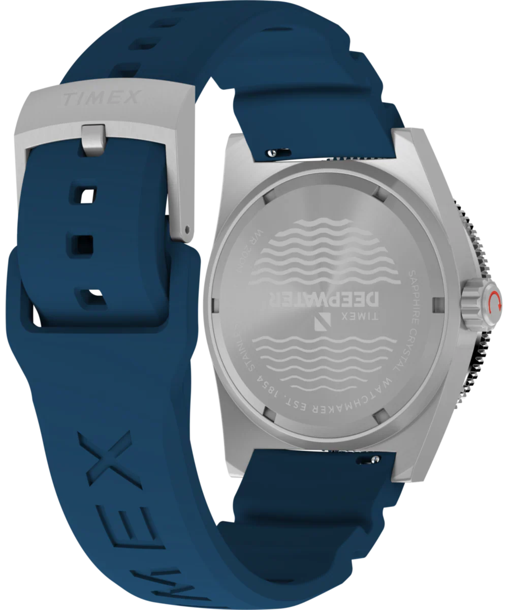 Timex Deepwater de hombre pulsera de caucho – TW2W74600