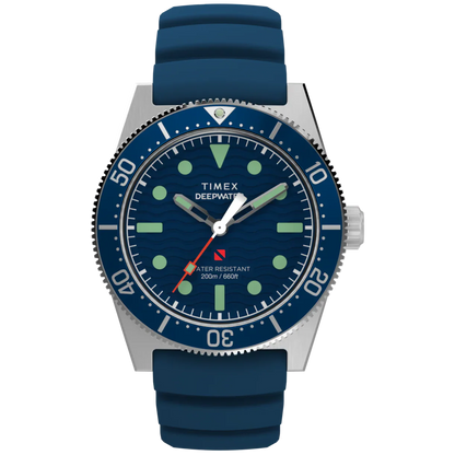 Timex Deepwater de hombre pulsera de caucho – TW2W74600