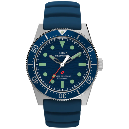 Timex Deepwater de hombre pulsera de caucho – TW2W74600