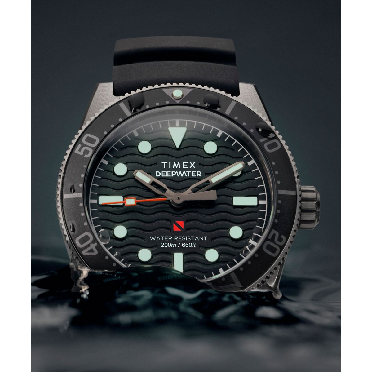 TW2W74700 Reloj Timex Deepwater de hombre correa de resina