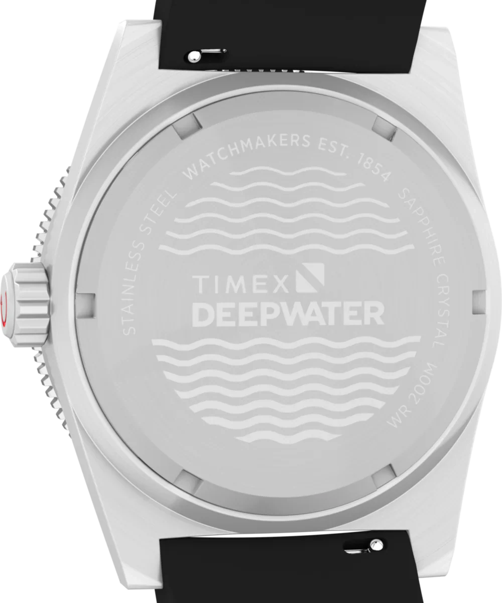 Timex Deepwater de hombre pulsera de caucho – TW2W75000