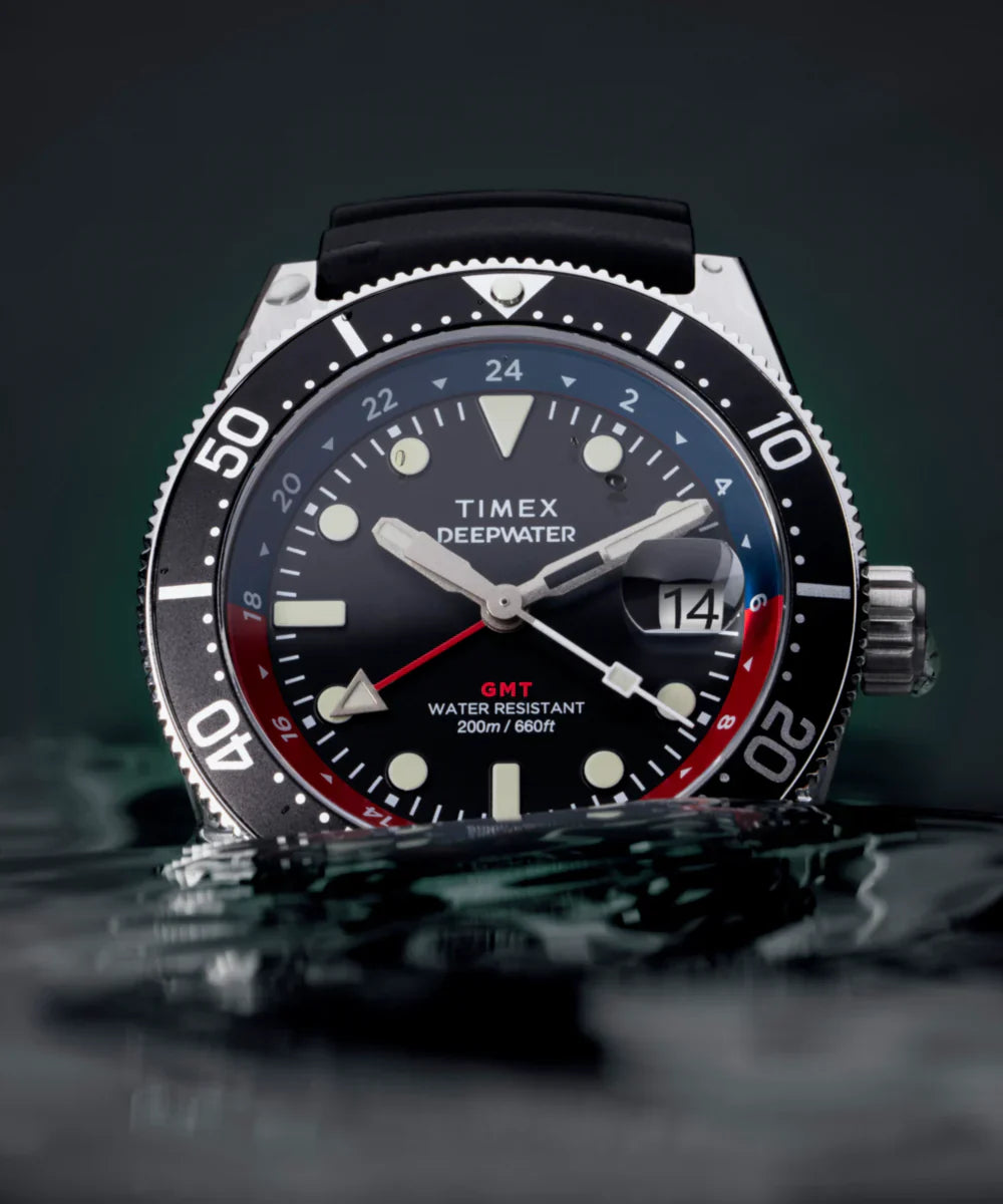 Timex Deepwater de hombre pulsera de caucho – TW2W75000