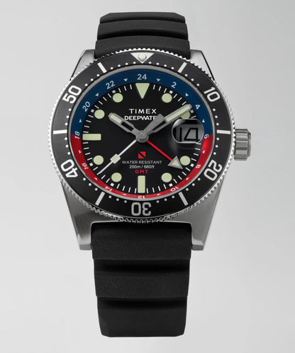 Timex Deepwater de hombre pulsera de caucho – TW2W75000