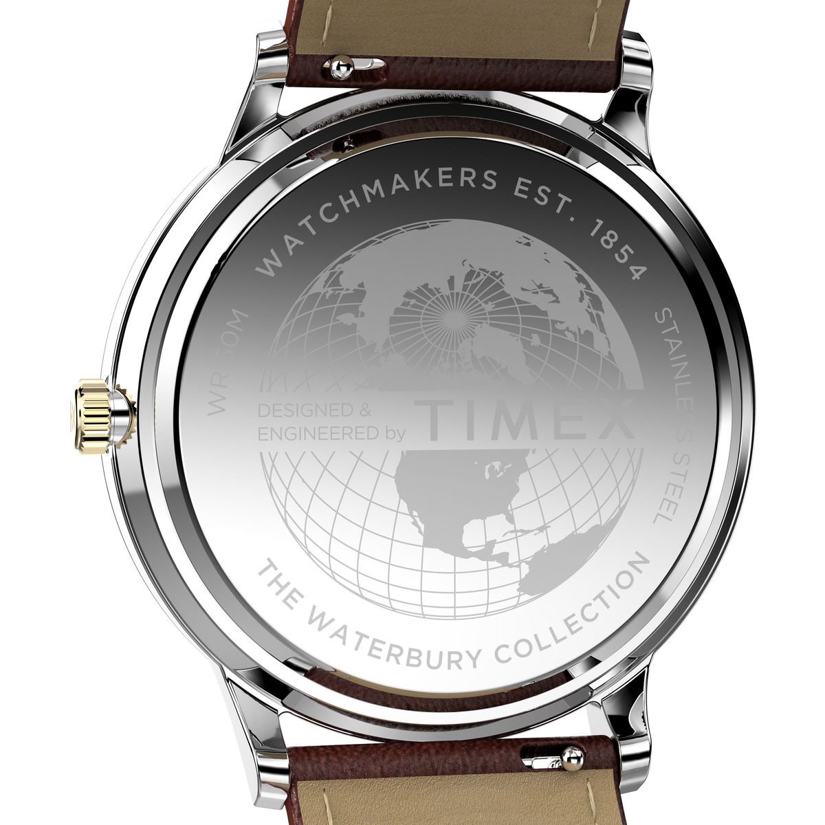 Timex Waterbury Classic Fase Lunar de caballero banda de piel – TW2W75600