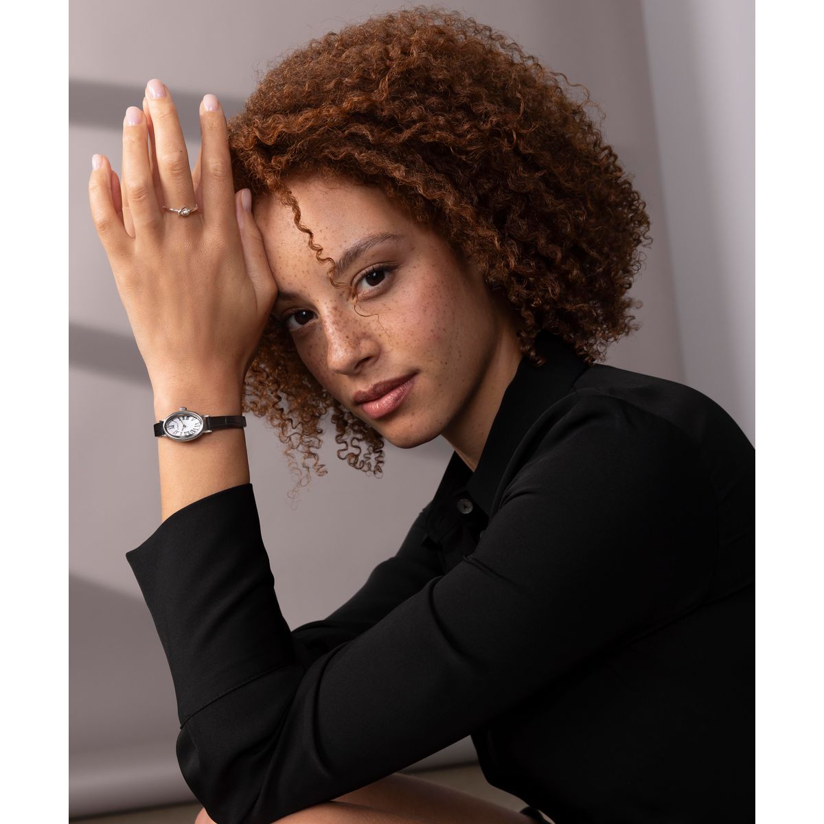 Timex Cavatina de dama correa de cuero – TW2W78400