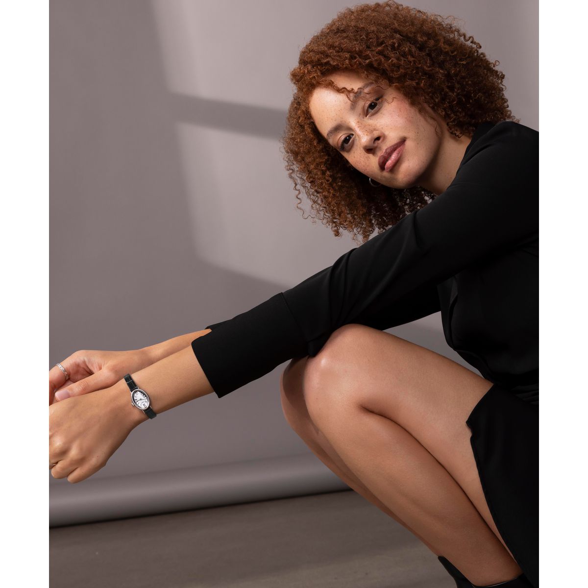 Timex Cavatina de dama correa de cuero – TW2W78400