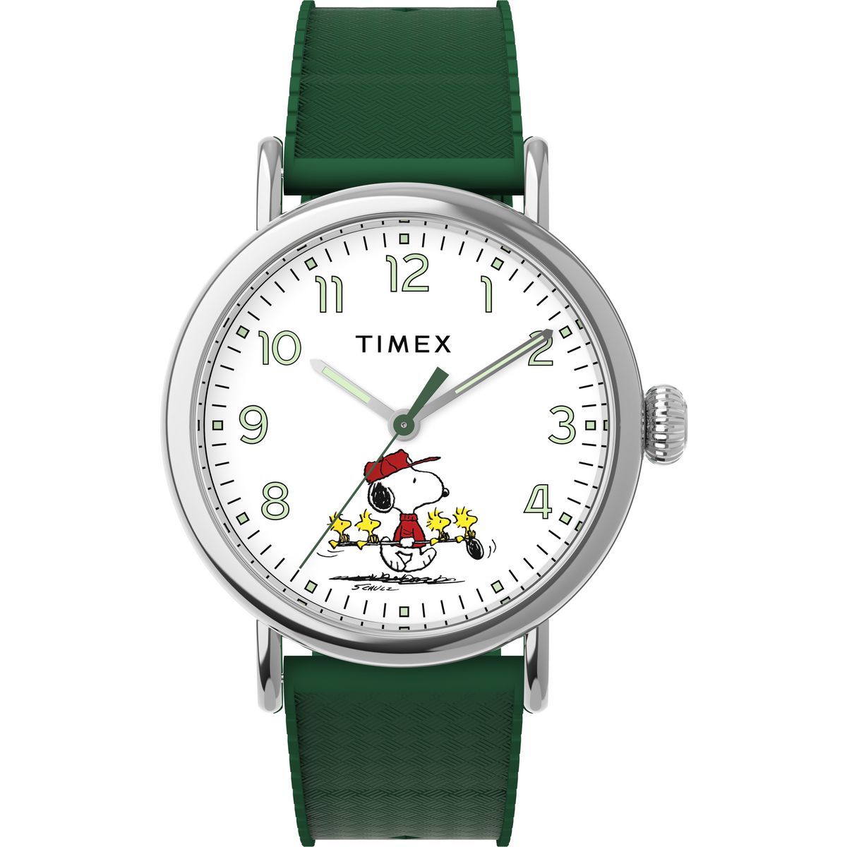 Timex Peanuts Golf correa de resina Snoopy – TW2W78900