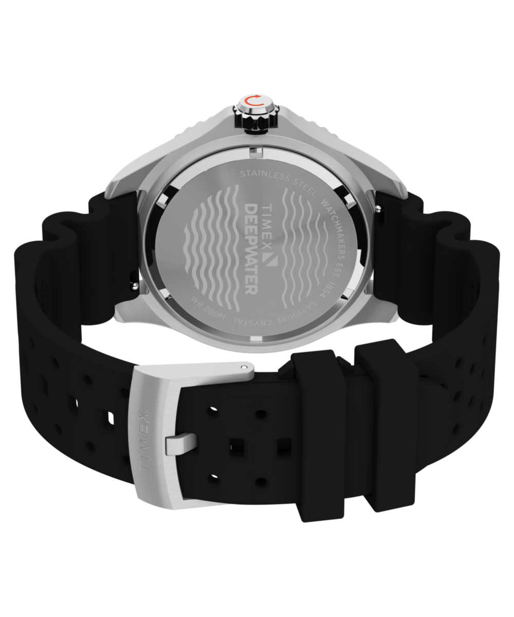 Timex Deepwater Meridian 200 de hombre correa de caucho – TW2W81600