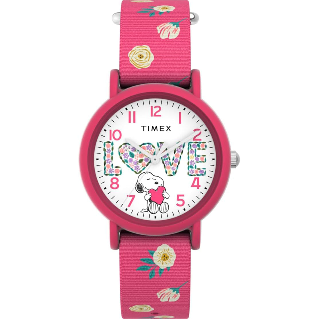 Timex X Peaunuts Snoopy de mujer pulsera de tela 34 mm – TW2W83200