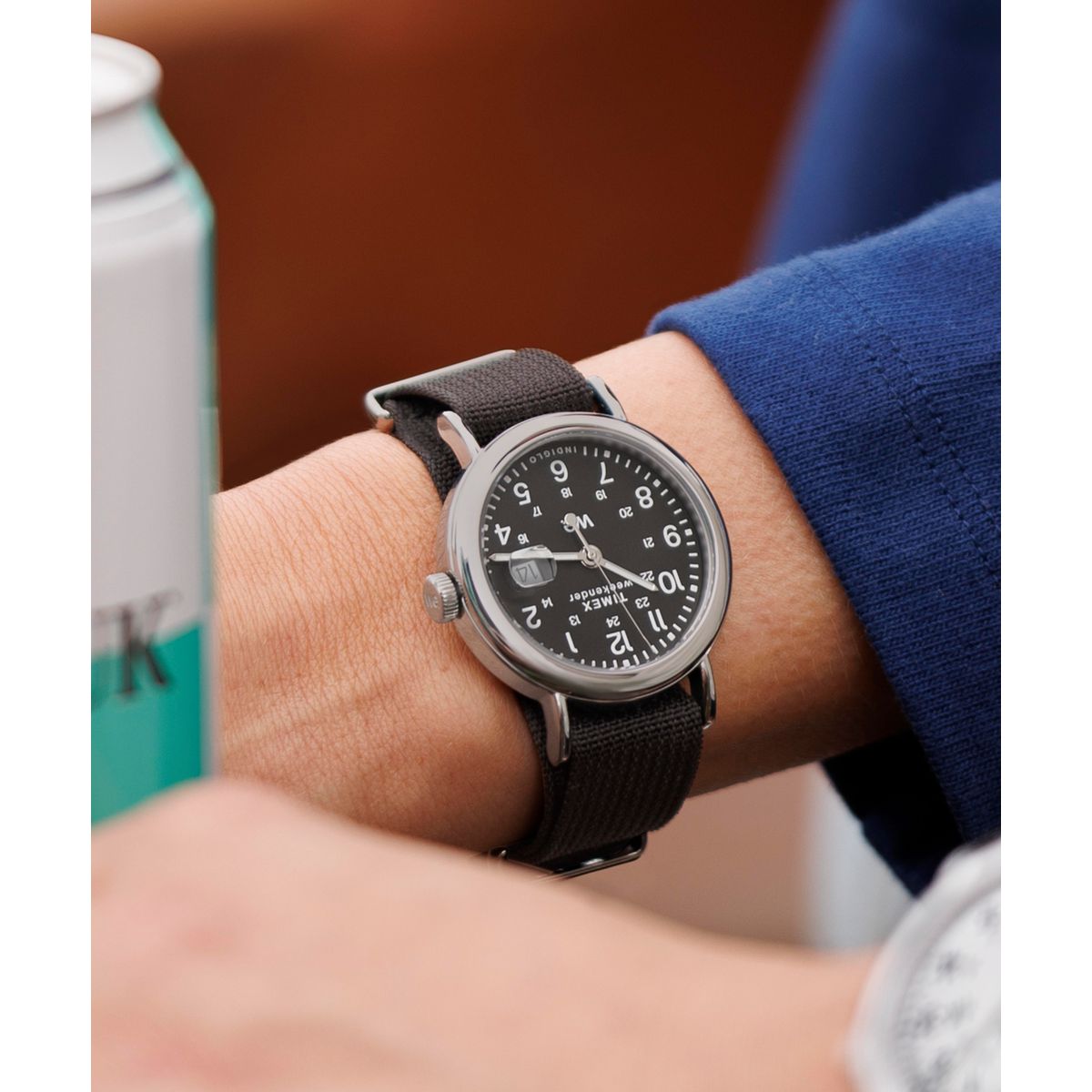 TW2W86100 Reloj Timex Weekender de hombre correa de tela