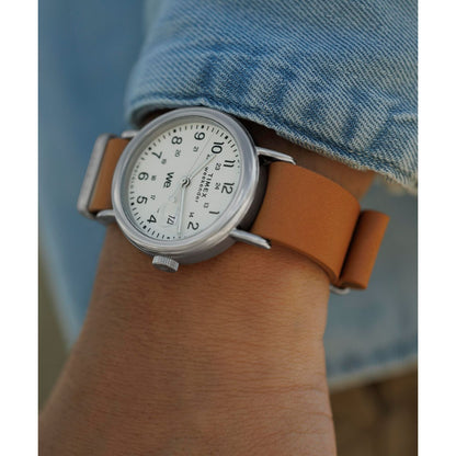 Timex Weekender de dama correa de piel – TW2W86500