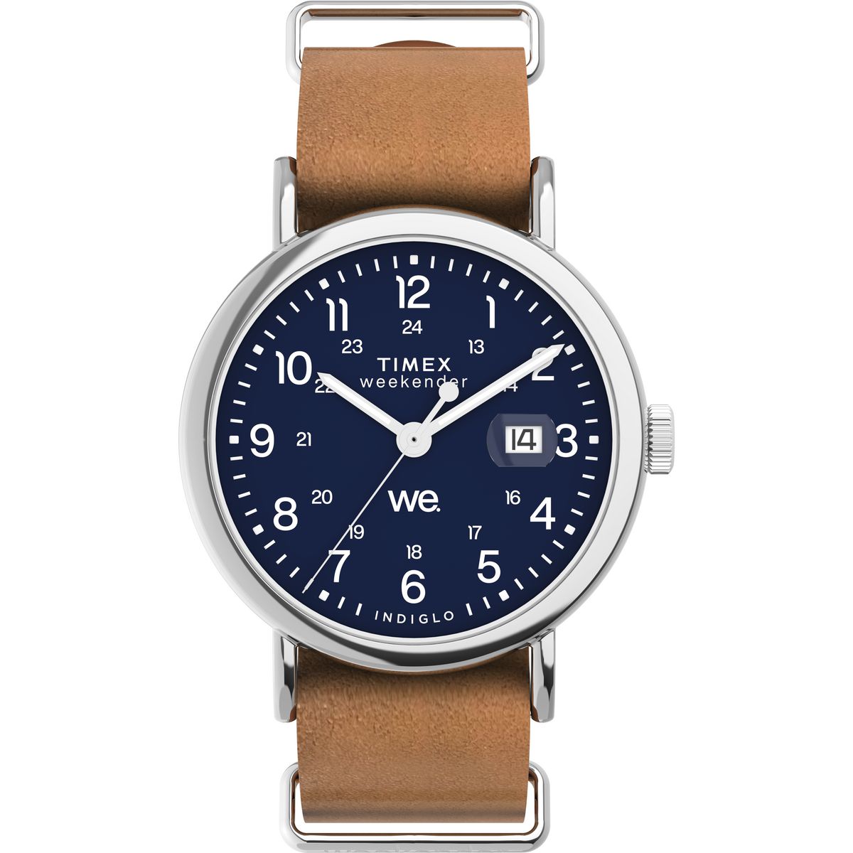 Timex Weekender unisex correa de piel – TW2W86800