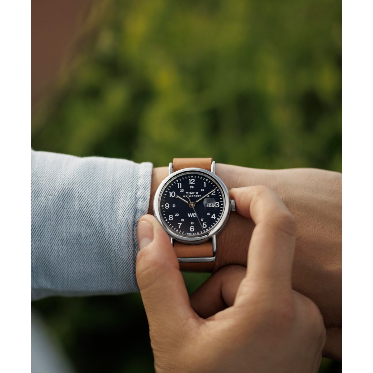 Timex Weekender unisex correa de piel – TW2W86800
