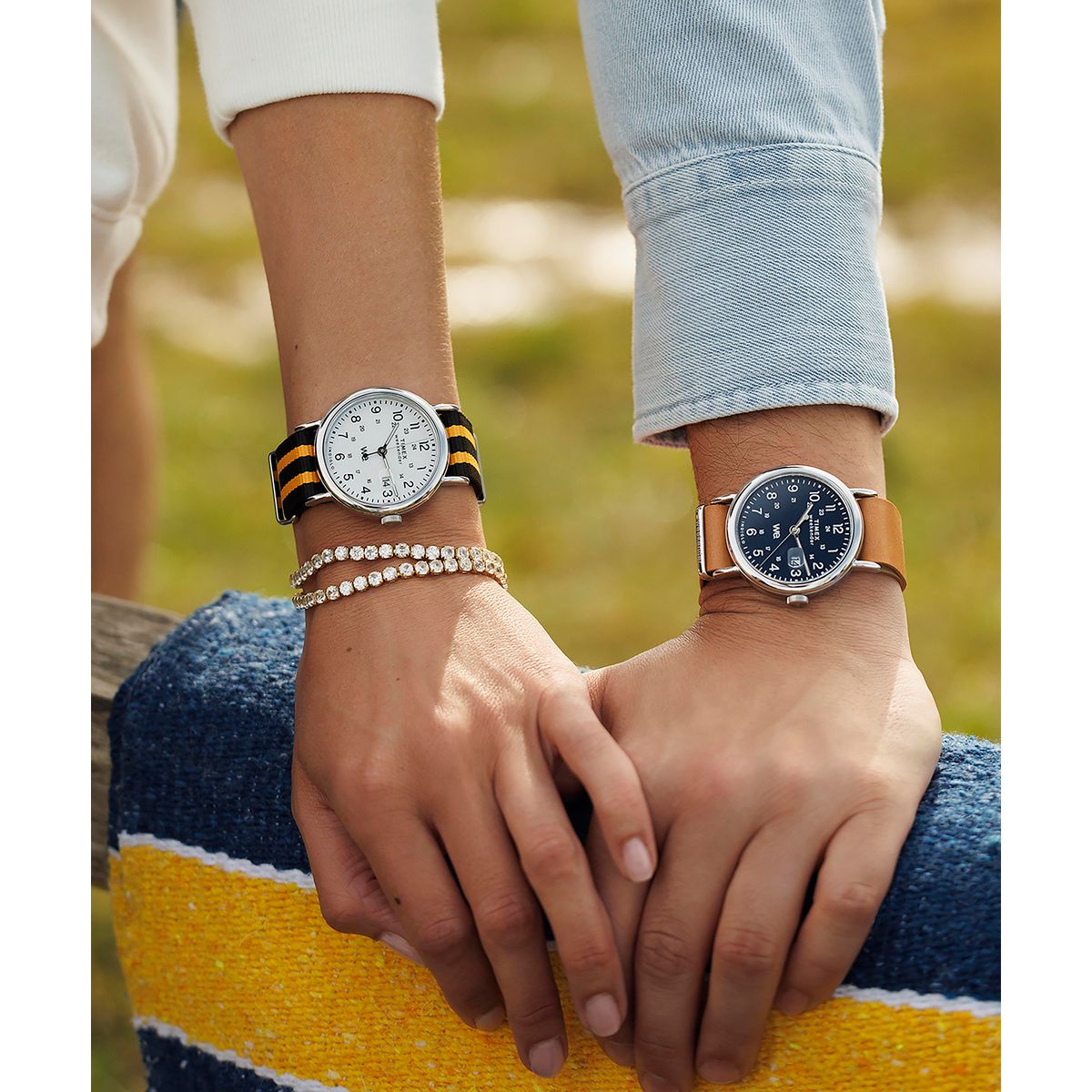 Timex Weekender unisex correa de piel – TW2W86800