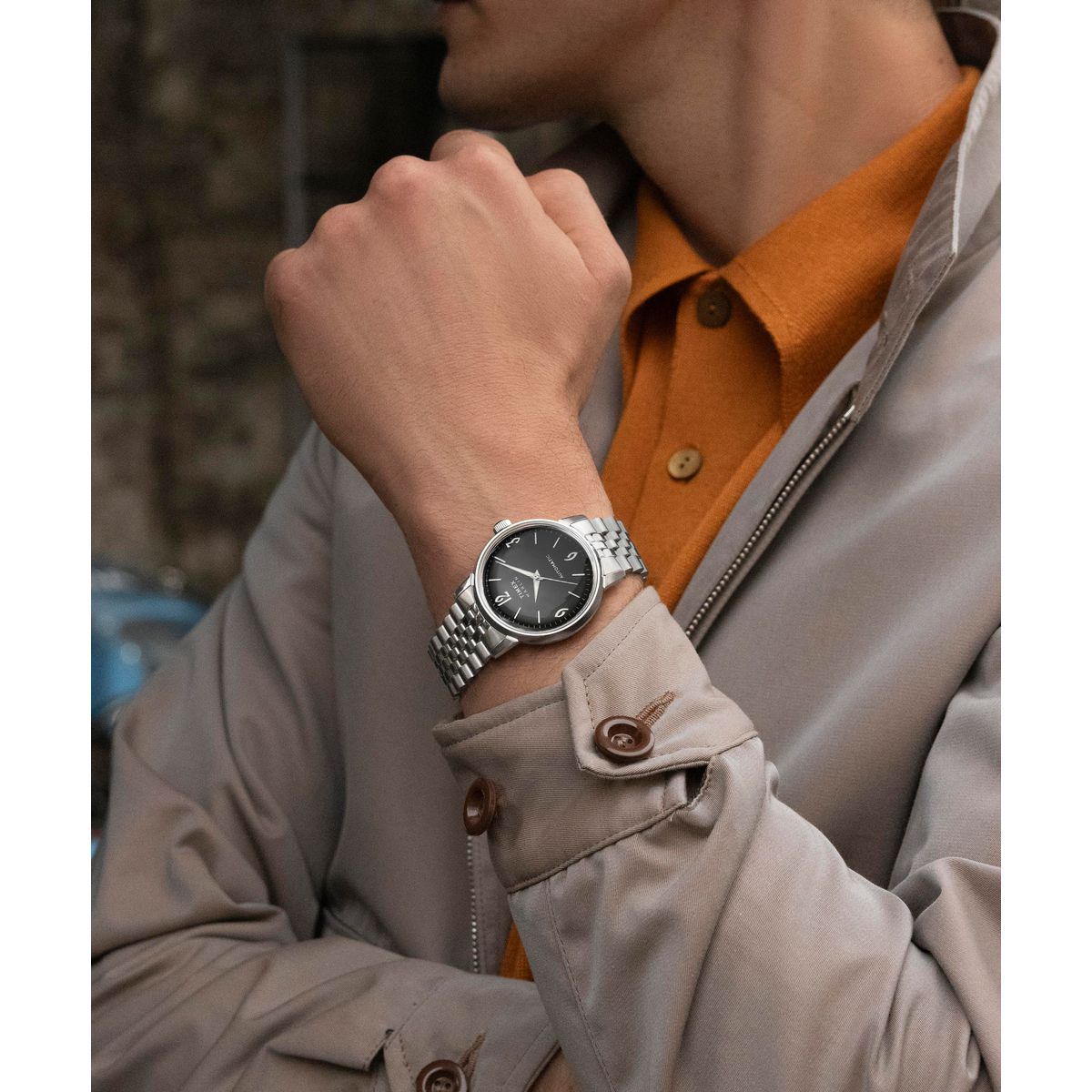 Timex Marlin Automático de hombre correa de metal – TW2W93200
