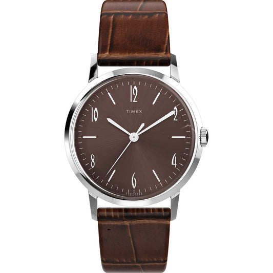 Timex Marlin de hombre correa de cuero – TW2W93300