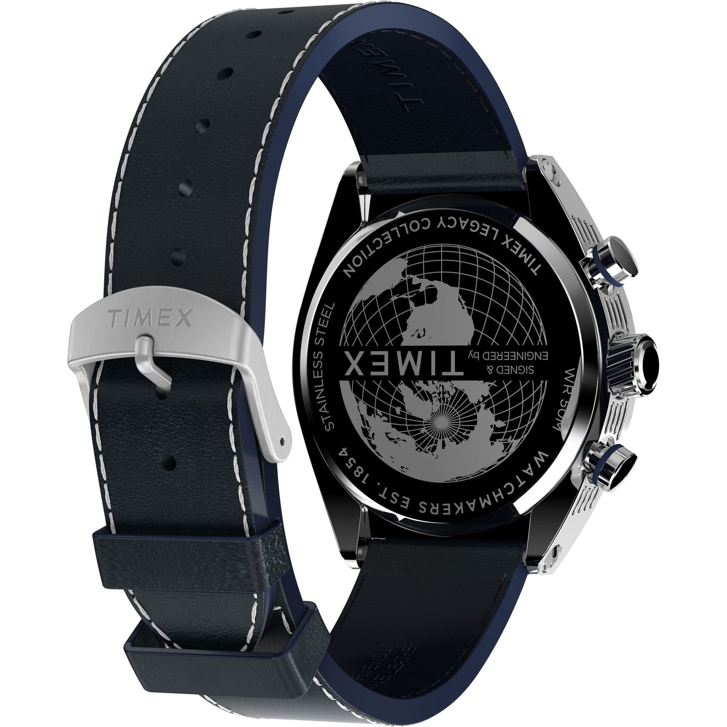 Timex Legacy Tonneau de hombre correa de caucho – TW2W93500