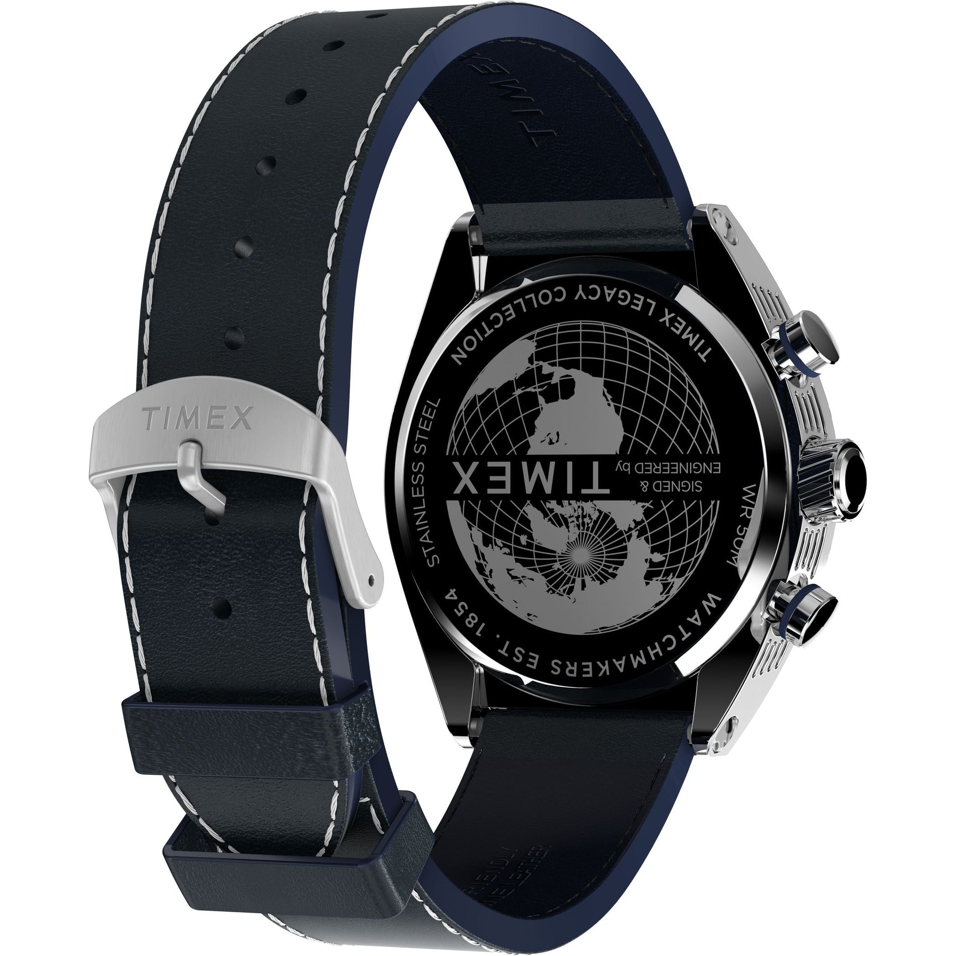 Timex Legacy Tonneau de hombre correa de caucho – TW2W93500