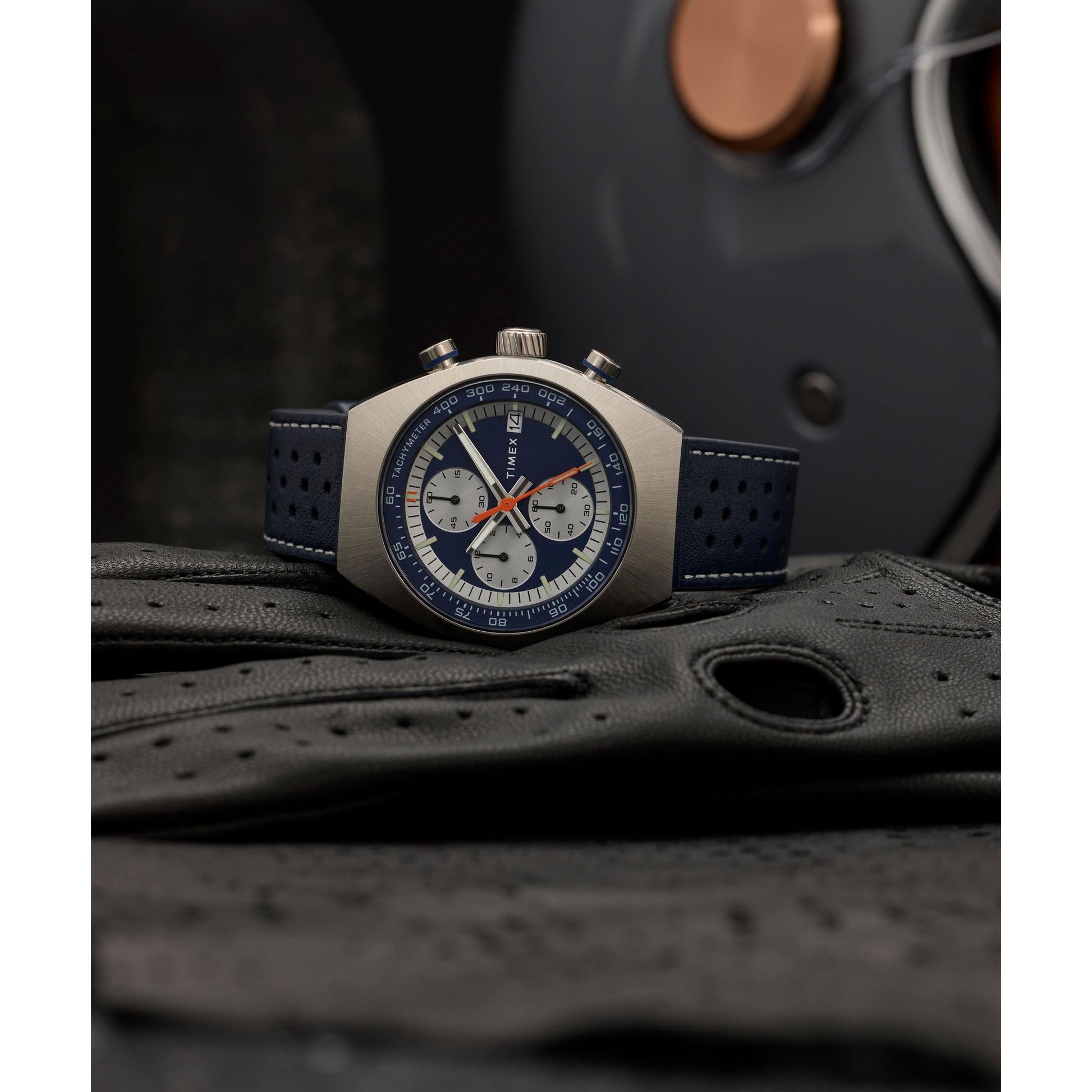 TW2W93500 Reloj Timex Legacy Tonneau de hombre correa de caucho