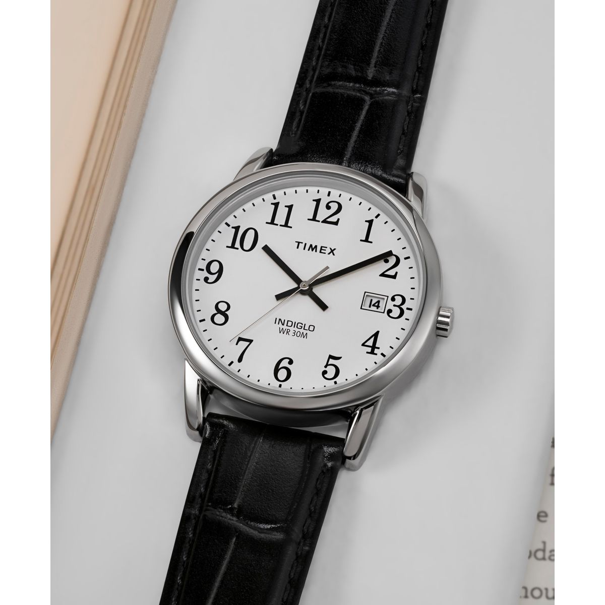 Timex Easy Reader de hombre correa de cuero – TW2W95400