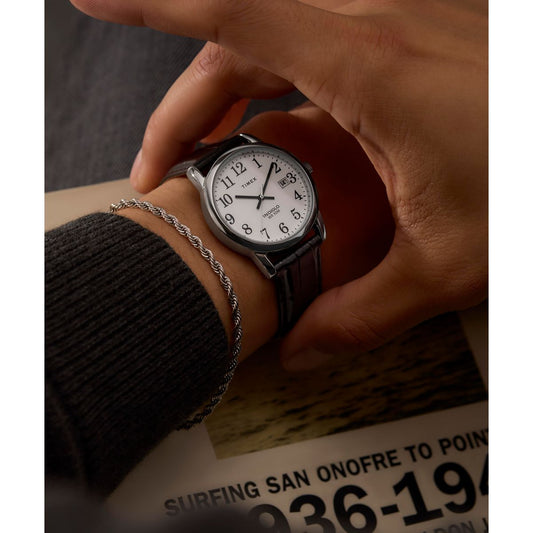 Timex Easy Reader de hombre correa de cuero – TW2W95400