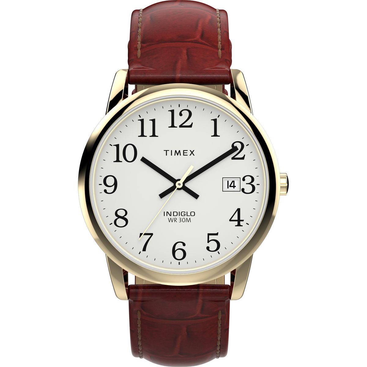 Timex Easy Reader de hombre correa de cuero – TW2W95500