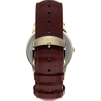 Timex Easy Reader de hombre correa de cuero – TW2W95500