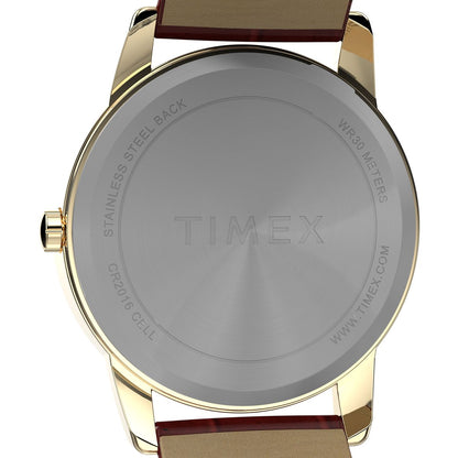 Timex Easy Reader de hombre correa de cuero – TW2W95500